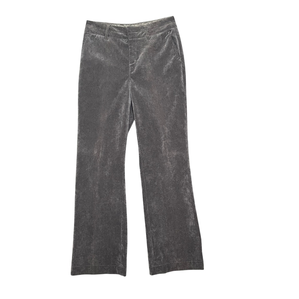 Coldwater Creek Trouser Fit Corduroy‎ Pants Charcoal Gray Size 4 Minimalist Work